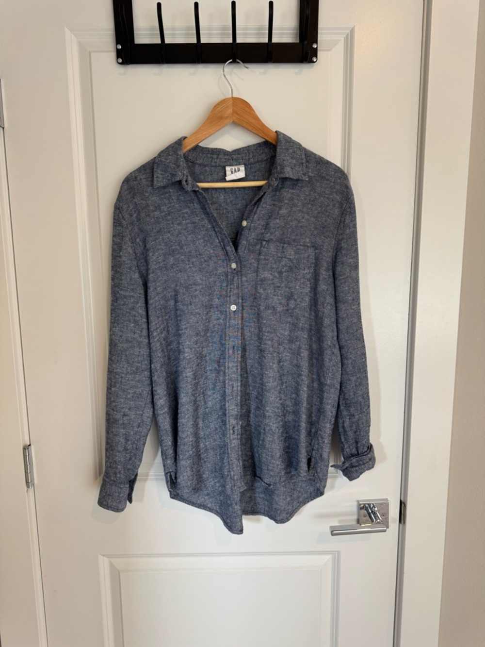 Gap button up linen shirt
